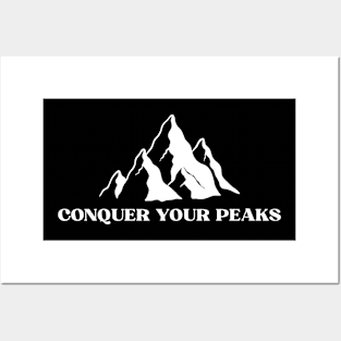 CONQUER YOUR FEAR Posters and Art